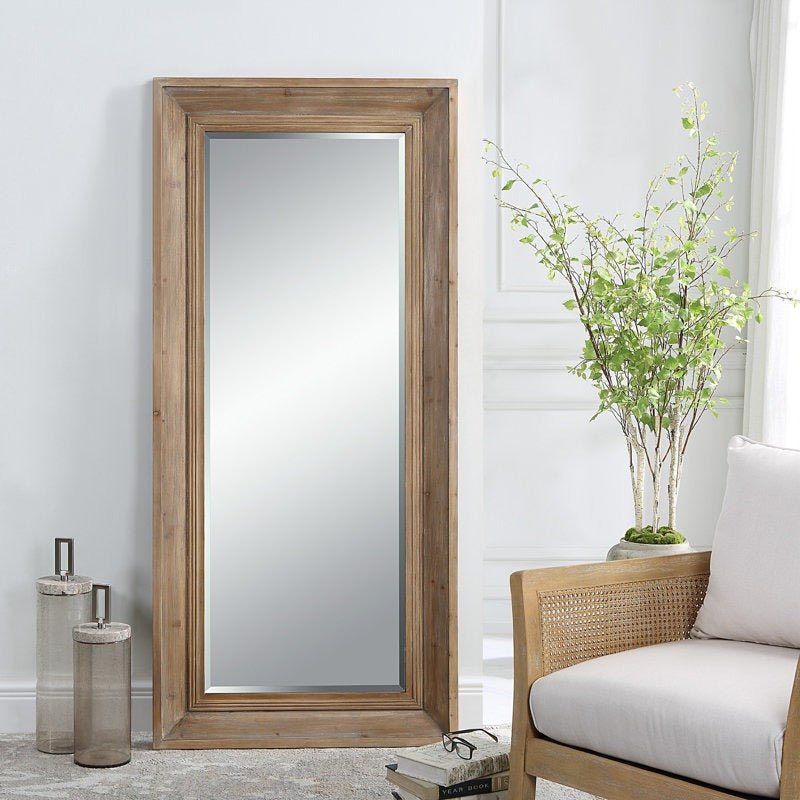 Meria Wood Mirror - From Where - 