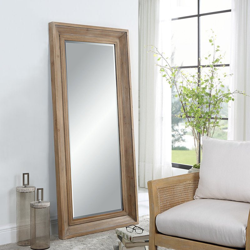 Meria Wood Mirror - From Where - 