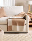 Merino Wool & Cashmere Luxury Throw - From Where Finds -