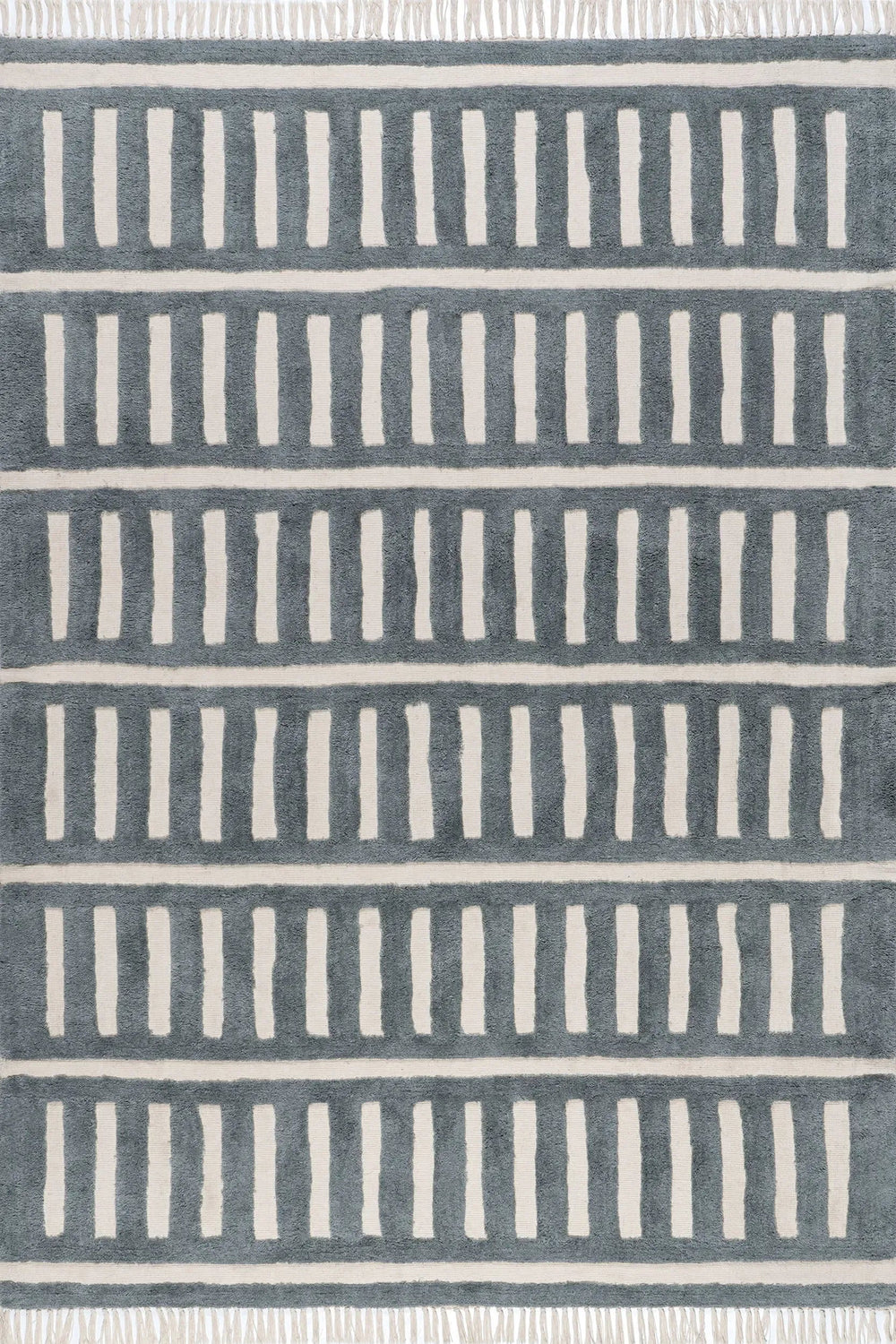 Merrick Tasseled Cotton Rug - From Where Finds - 