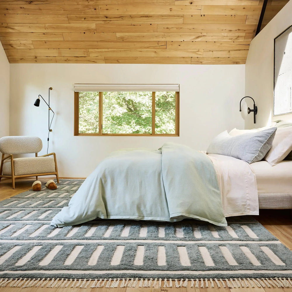 Merrick Tasseled Cotton Rug - From Where Finds - 
