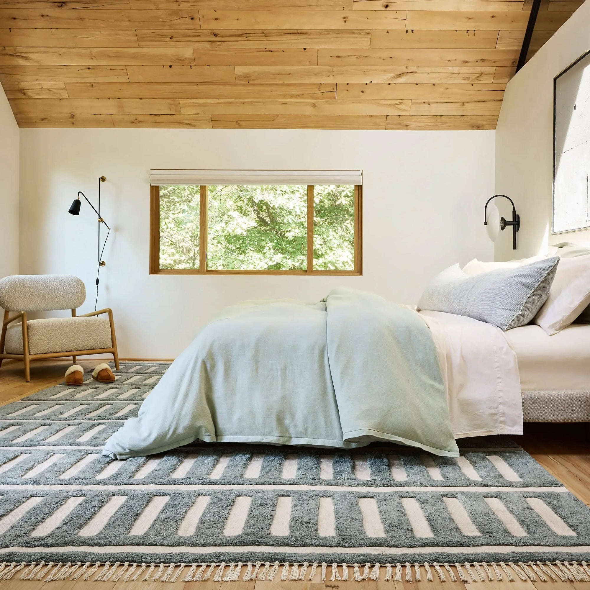 Merrick Tasseled Cotton Rug - From Where Finds - 