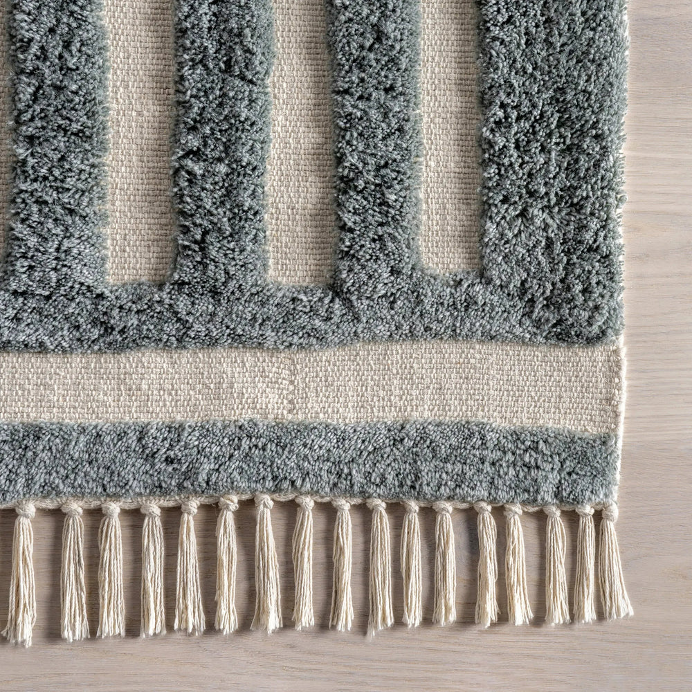 Merrick Tasseled Cotton Rug - From Where Finds - 