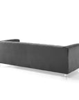Mesmer Velvet Tufted Sofa - From Where - 