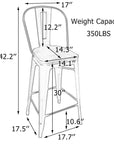 Metal Bar Counter Height Stools - From Where - 