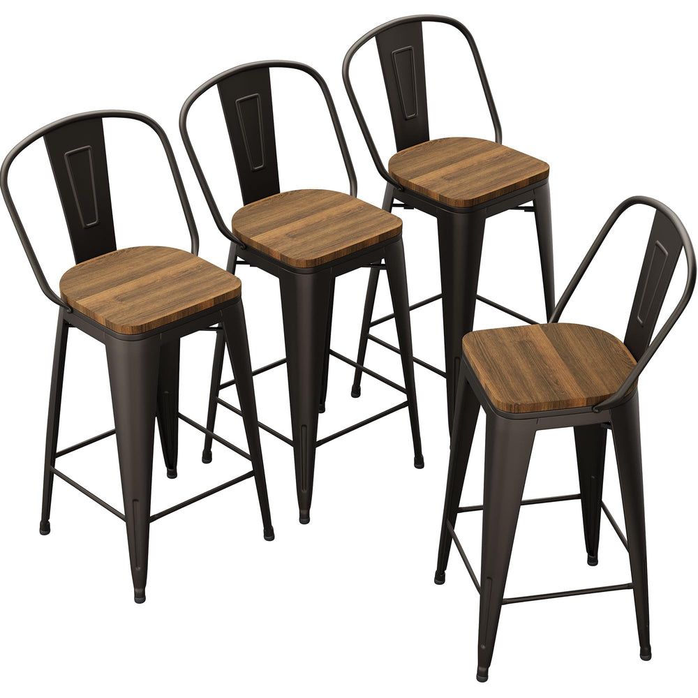 Metal Bar Counter Height Stools - From Where - 