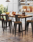 Metal Bar Counter Height Stools - From Where - 