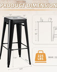 Metal Bar Stools - From Where - 
