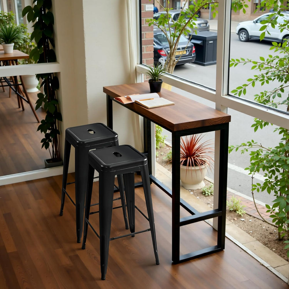 Metal Bar Stools (Set of 4) - From Where Finds - 