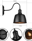 Metal Barn Wall Sconce (Set Of 2) - From Where - 