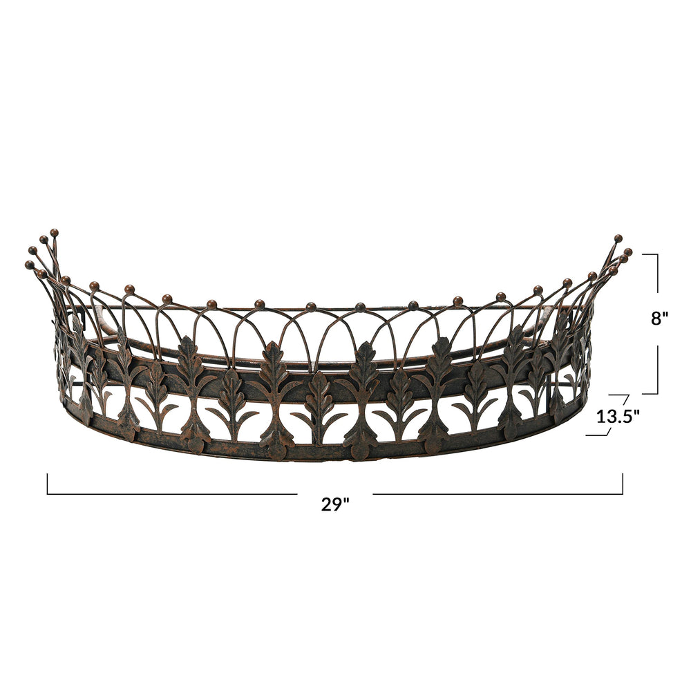 Metal Curtain Crown - From Where - 