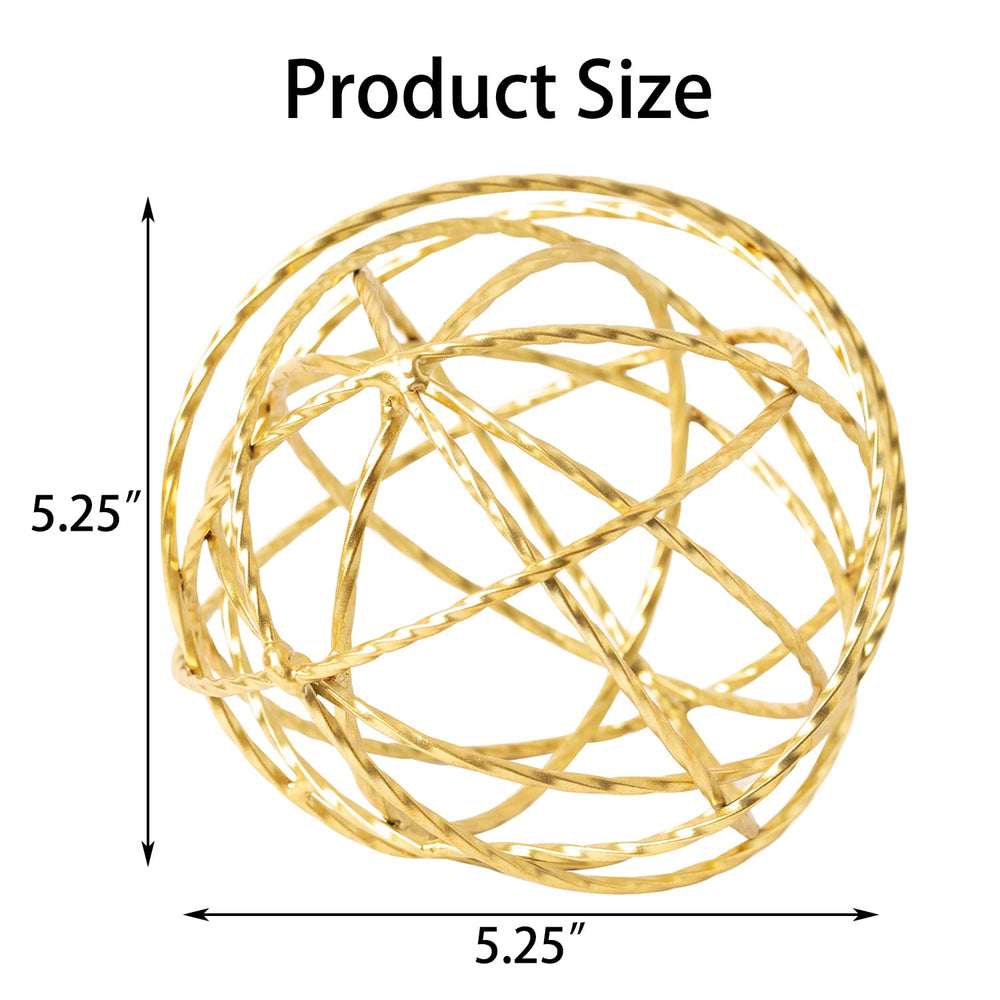 Metal Decorative Ball - From Where - 