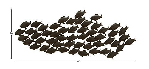 Metal Fish Home Wall Sculpture - From Where - 