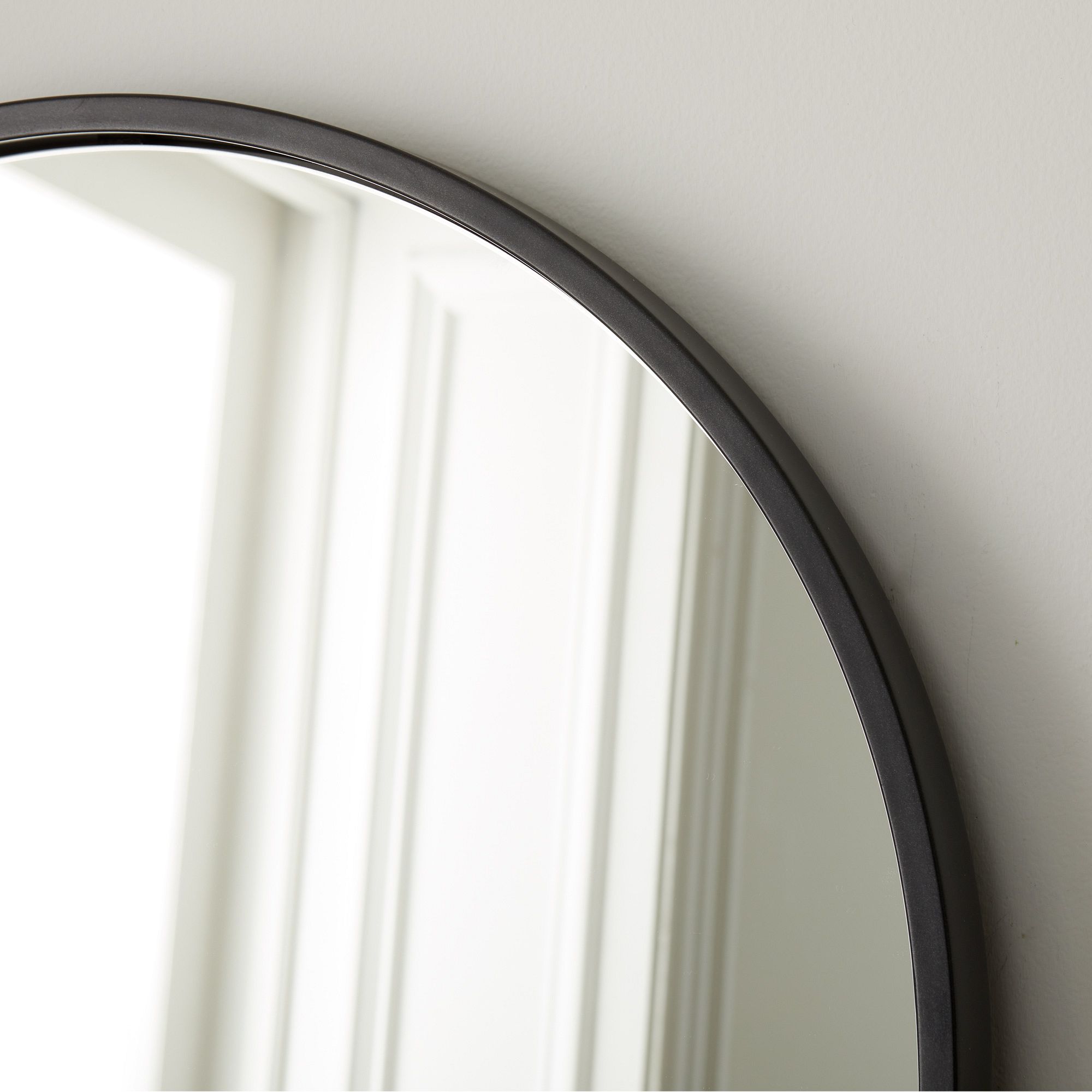 Metal Frame Arched Floor Mirror - From Where - 