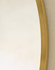 Metal Frame Round Wall Mirror - From Where - 