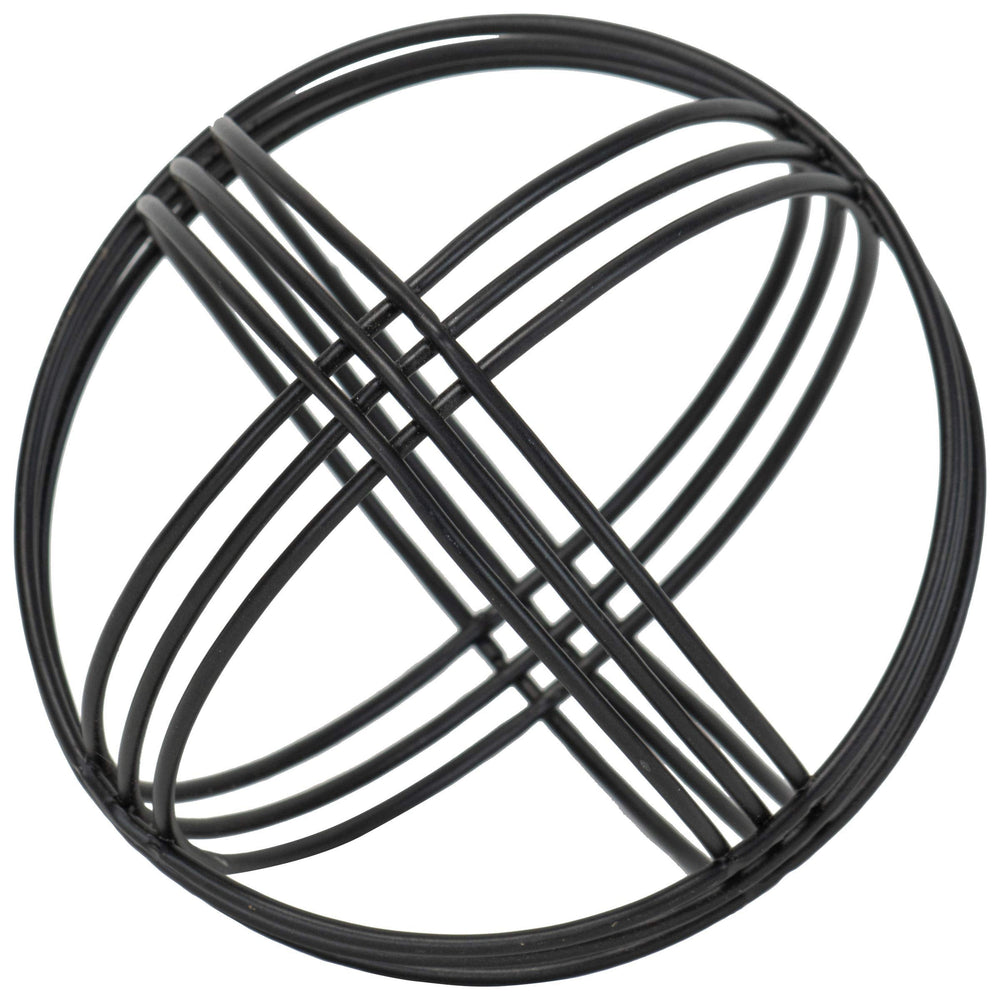 Metal Plaid Sculpture Table Top Décor - From Where - 