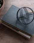Metal Plaid Sculpture Table Top Décor - From Where - 
