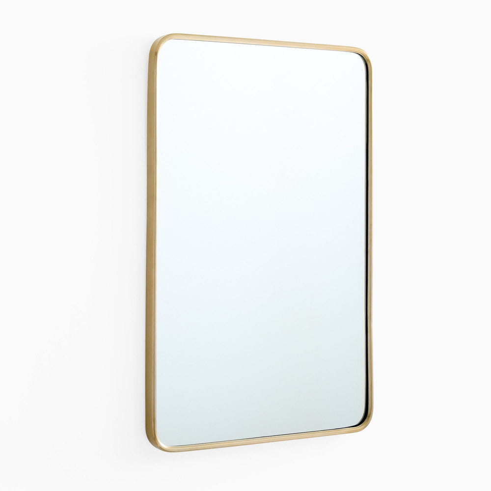 Metal Rounded Edge Wall Mirror - From Where - 