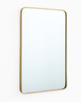 Metal Rounded Edge Wall Mirror - From Where - 