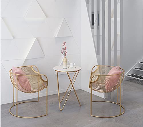 Metal Sofa Table with Marble Top - From Where - 