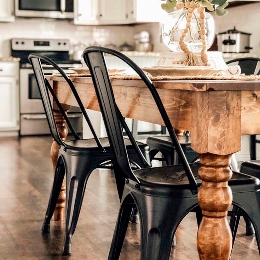 Metal Stacking Side Chair (Set of 4) - From Where - 