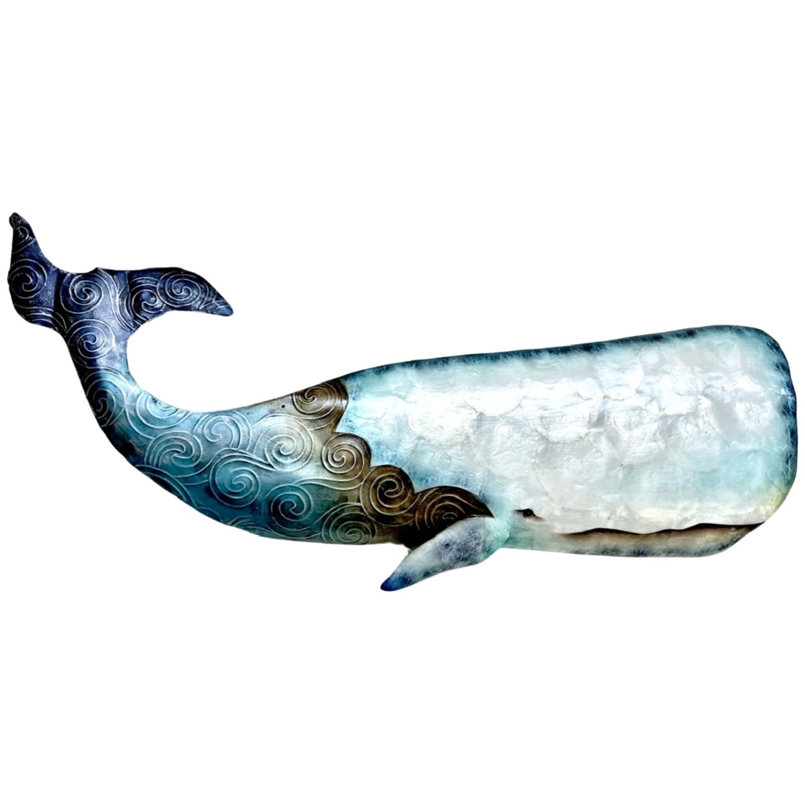 Metal Whale Wall Decor - From Where - 