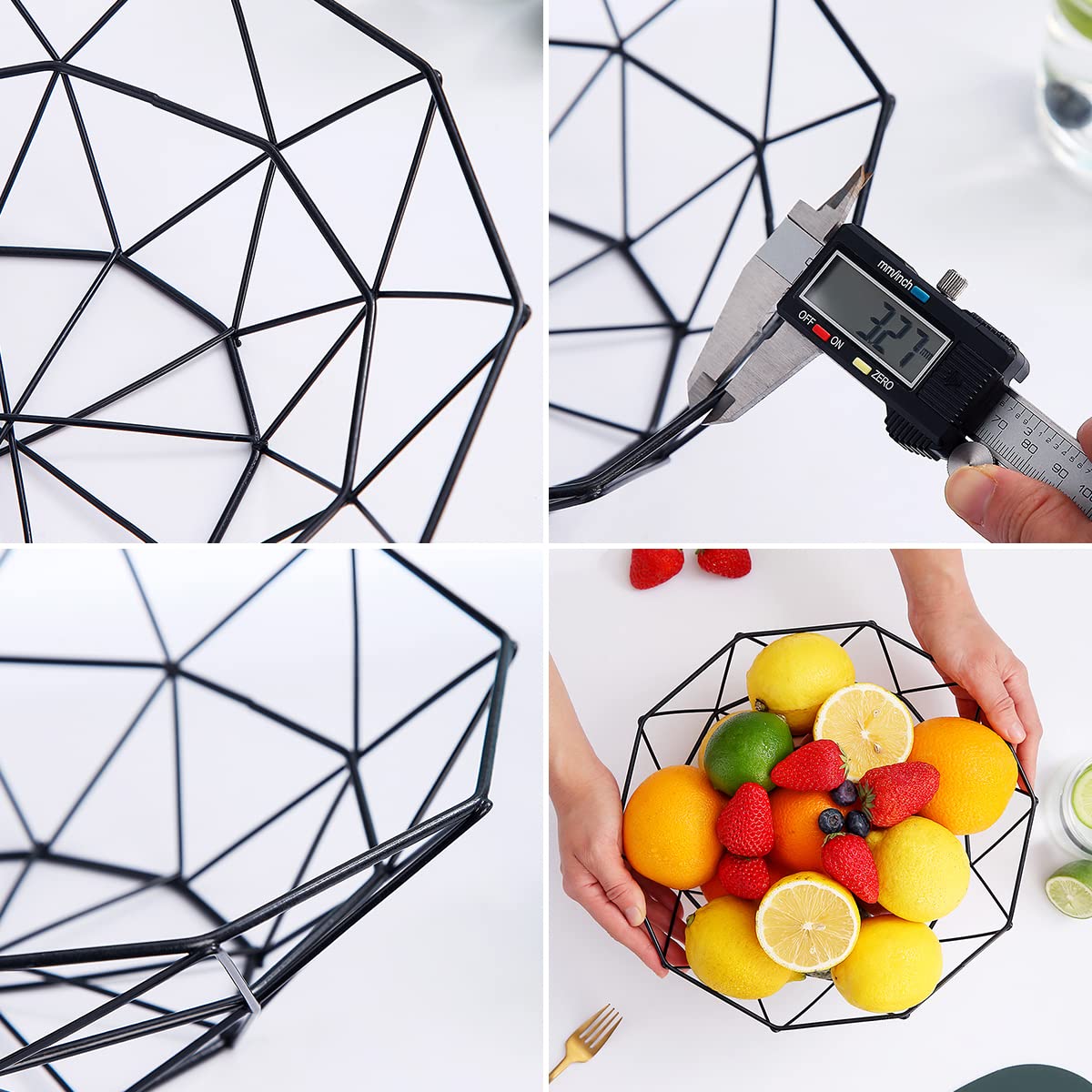 Metal Wire Fruit Basket - From Where - 