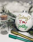 Metallic Glass Markers Set - From Where Finds - 