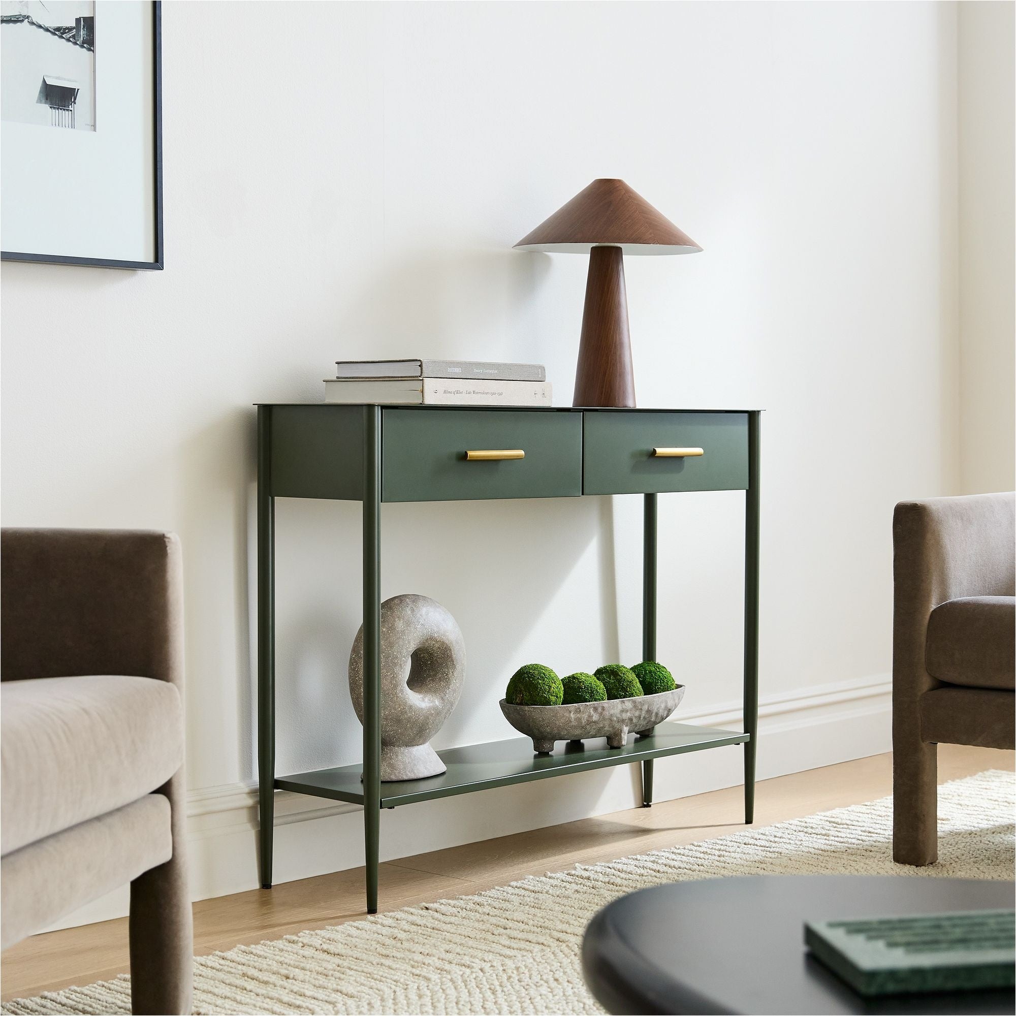 Metalwork Console 42" - From Where Finds -
