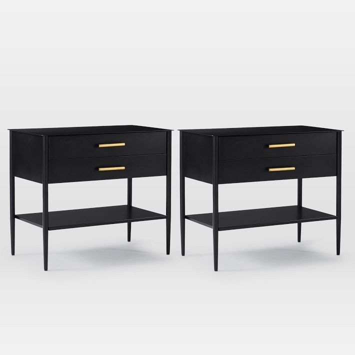 Metalwork Grand Nightstand (28") - From Where Finds - 