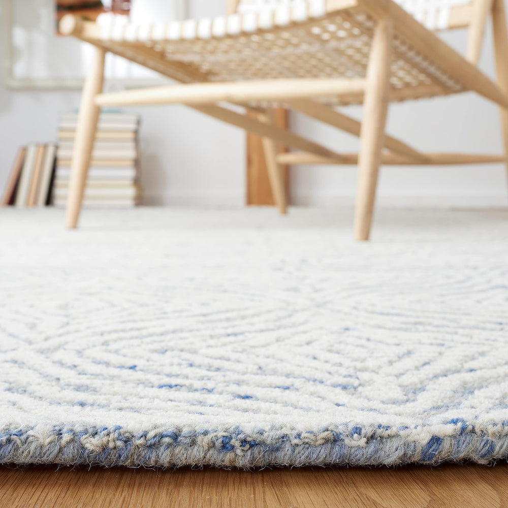 Metro Collection Blue Ivory Rug - From Where - 