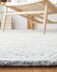 Metro Collection Blue Ivory Rug - From Where - 