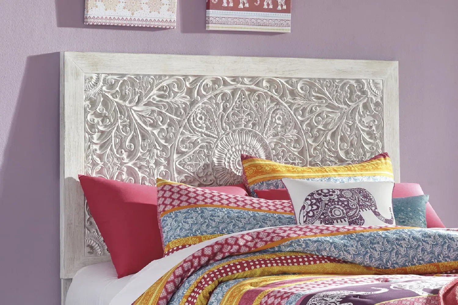 Meynard Panel Headboard - From Where - 