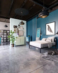 Mia Metal Platform Bed Frame with Headboard - From Where Finds - 