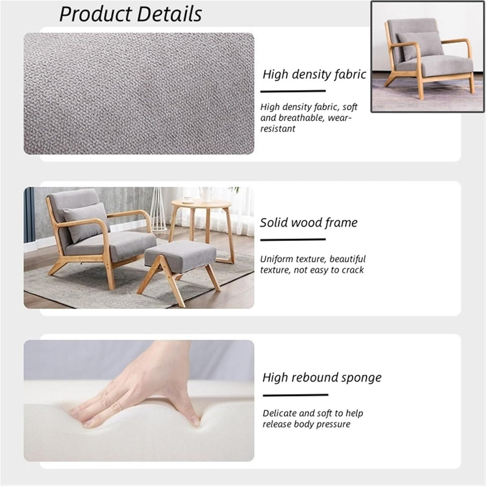 Mid - Century Accent Chair - From Where - 