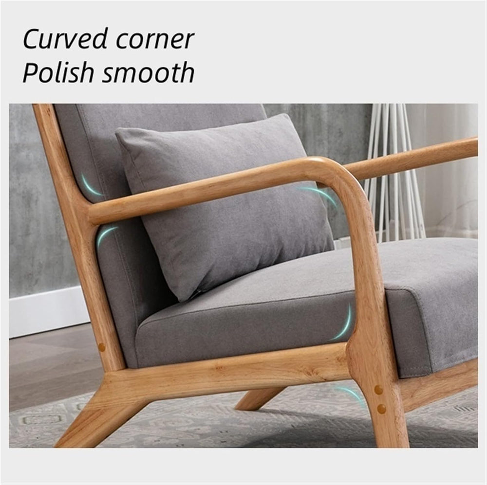 Mid - Century Accent Chair - From Where - 