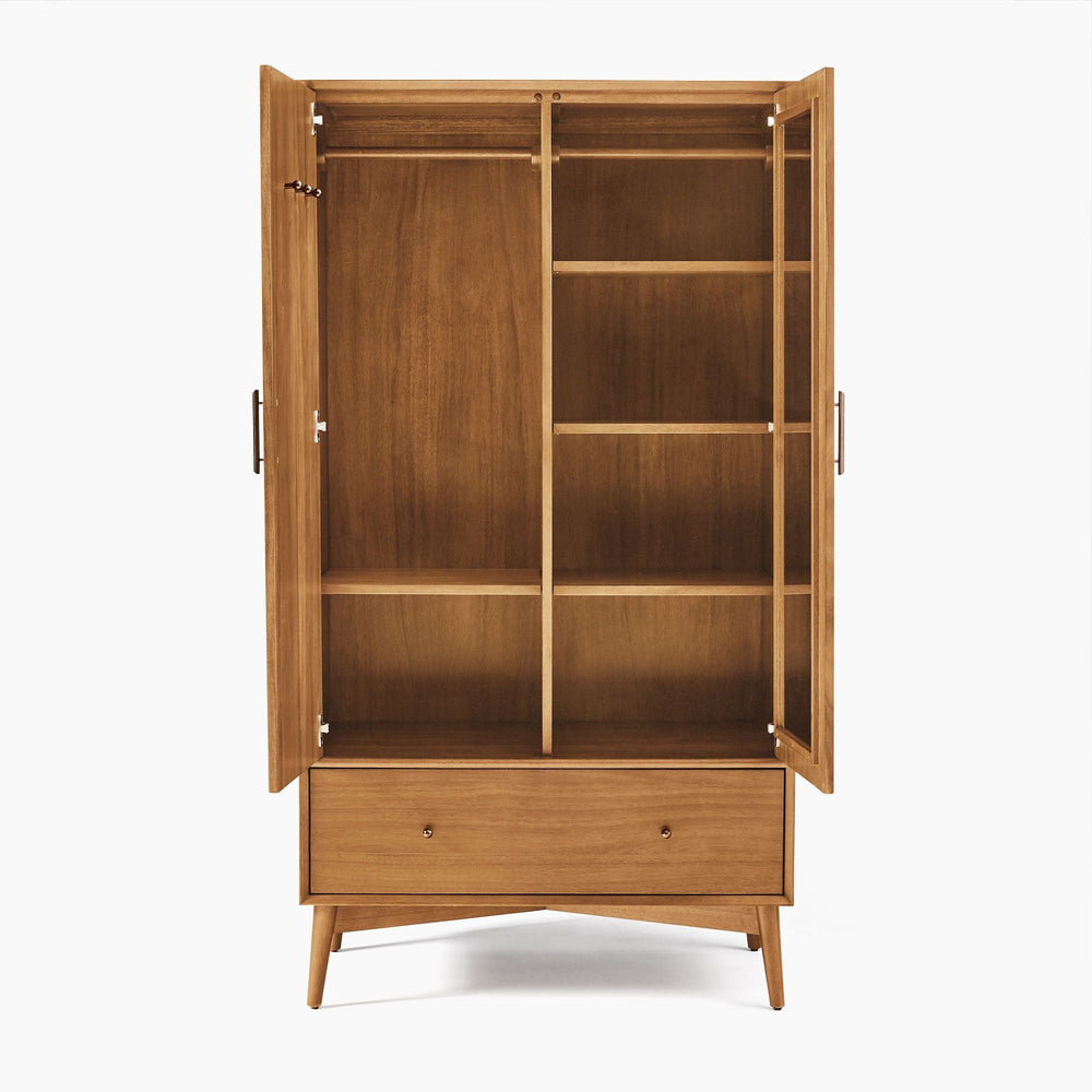 Mid-Century Armoire (38") - From Where Finds -