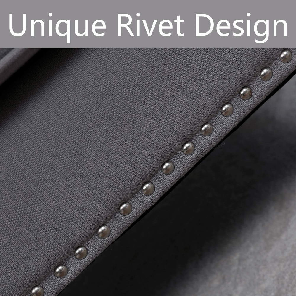 Mid - Century Grey Accent Chair - From Where Finds - 