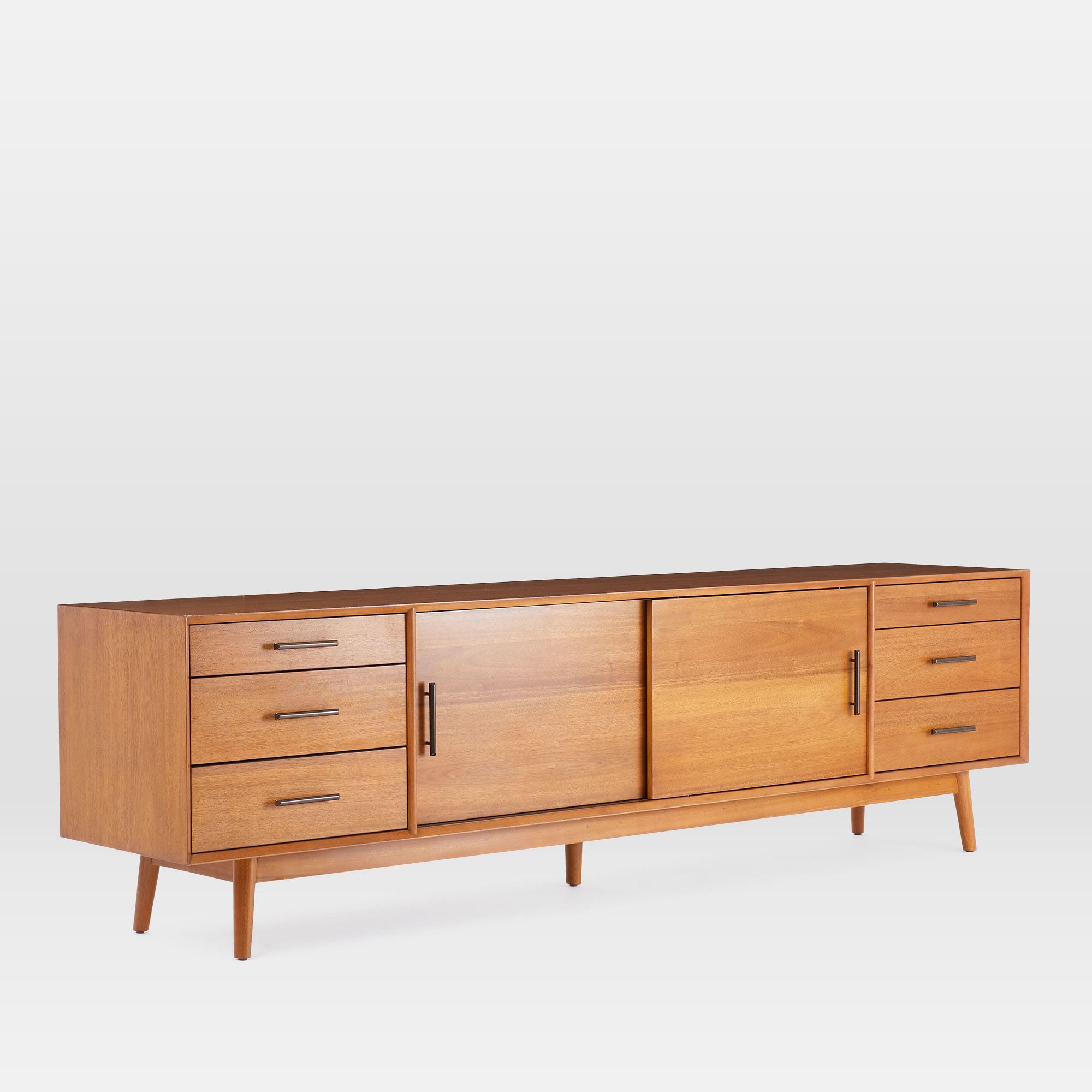 Mid - Century Media Console (96&quot;) - From Where - 