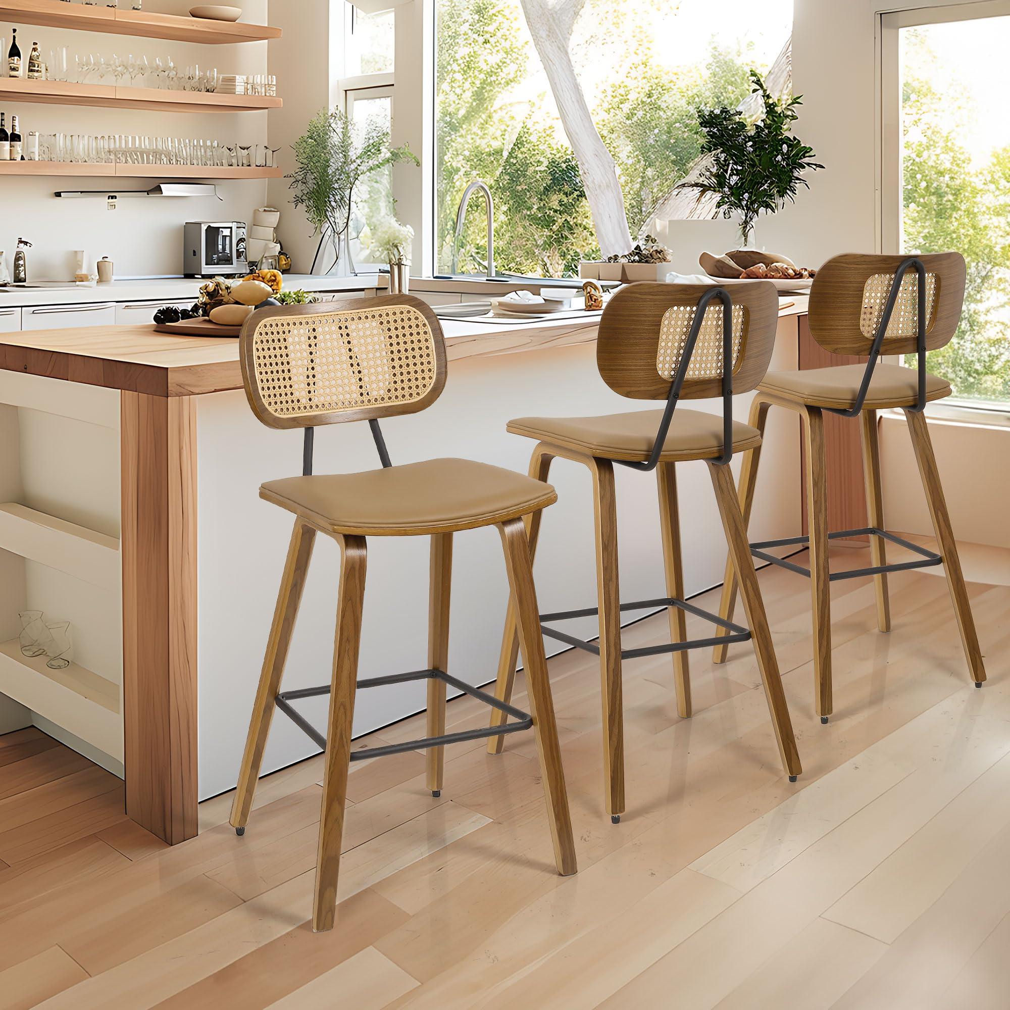 Mid Century Modern Counter Stools - From Where - 