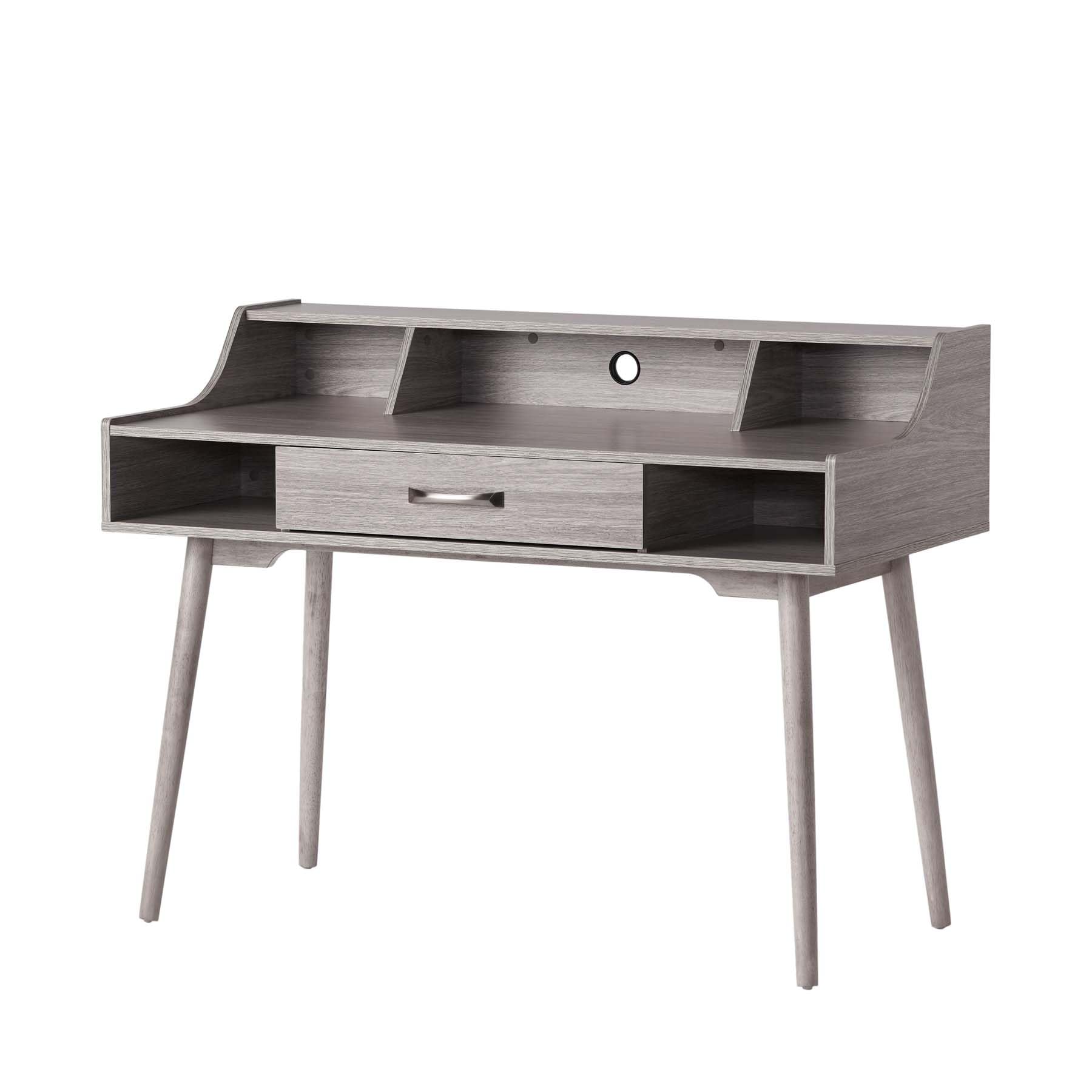 Mid Century Modern Desk with Drawers - From Where - 