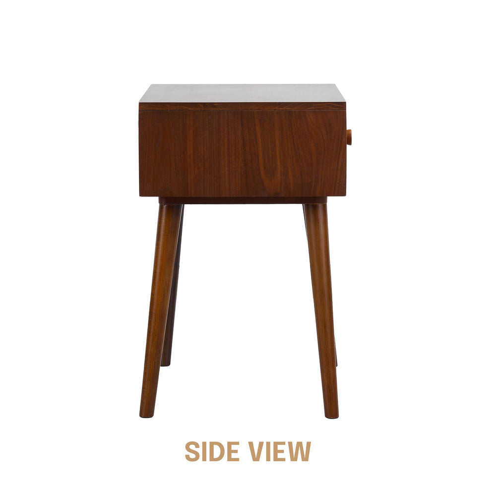 Mid Century Modern Side Table - From Where - 