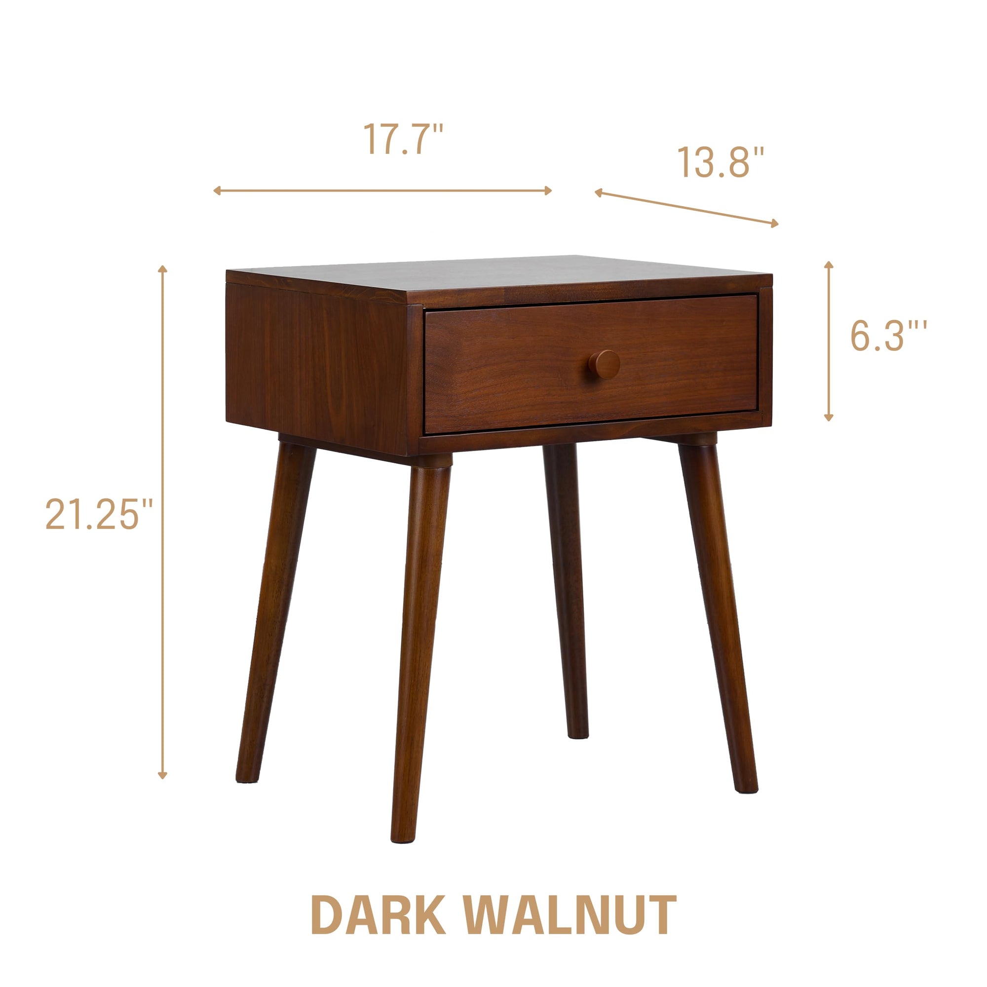 Mid Century Modern Side Table - From Where - 