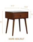 Mid Century Modern Side Table - From Where - 