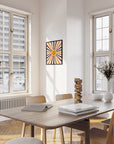 Mid Century Modern Sun Wall Art - From Where - 