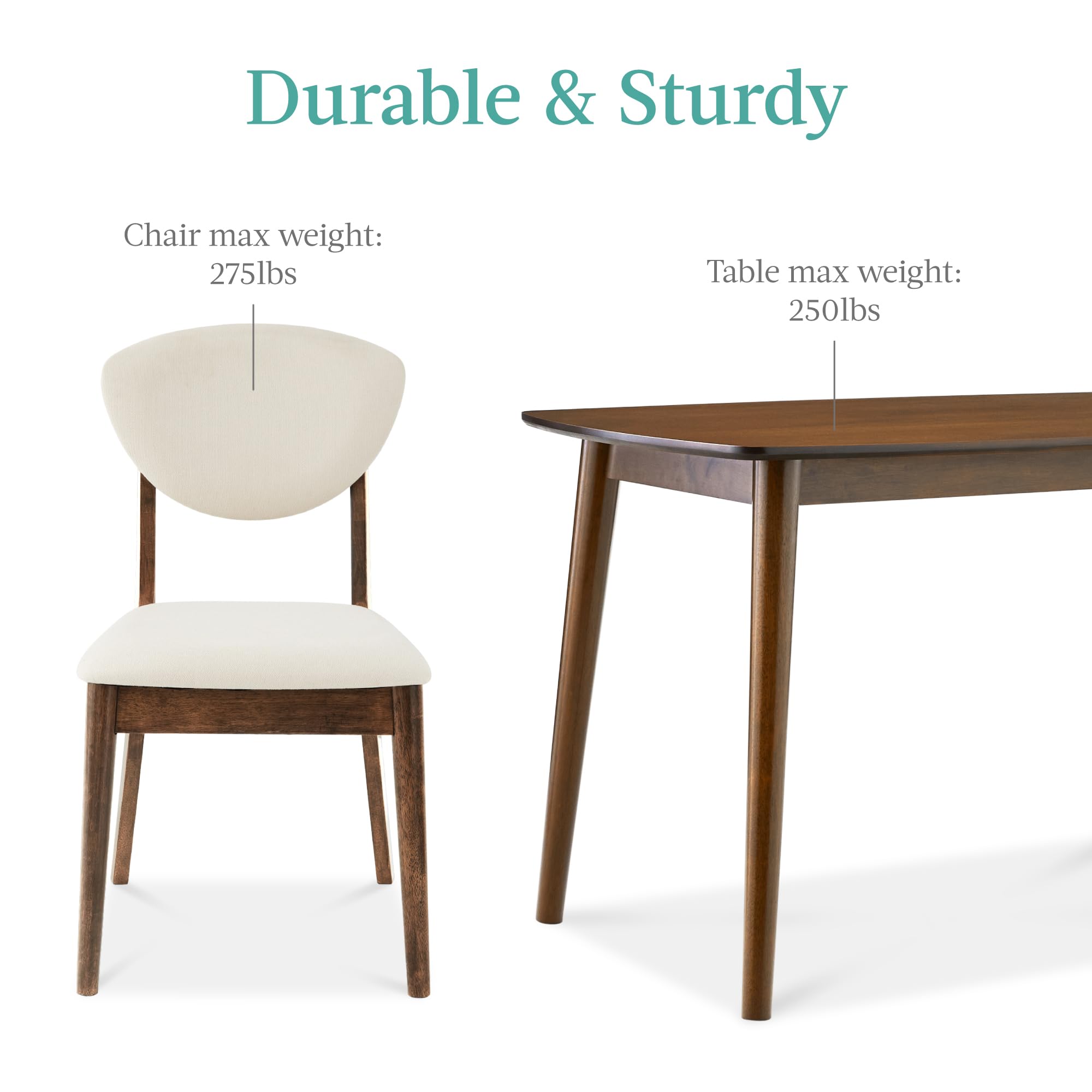 Mid - Century Modern Table & Chair Set - From Where - 