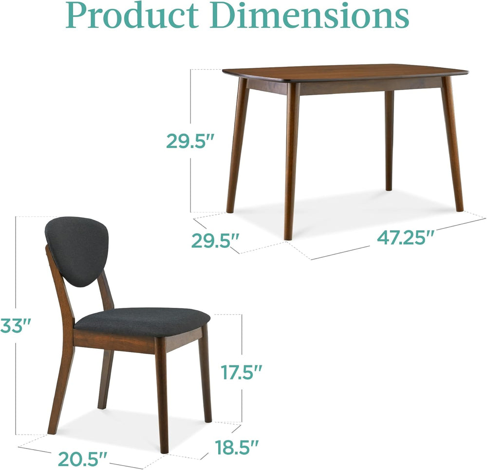 Mid-Century Modern Table &amp; Chair Set - From Where Finds -