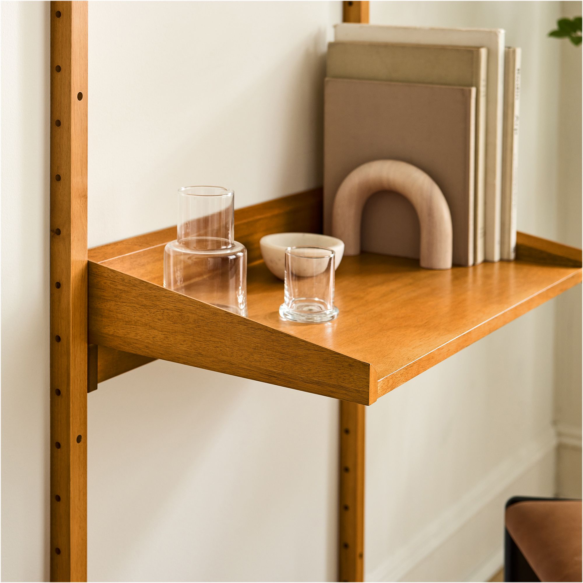 Mid - Century Modular Storage Wall Desk (31") - From Where Finds - 