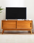 Mid - Century Storage Bench (42"–62") - From Where - 