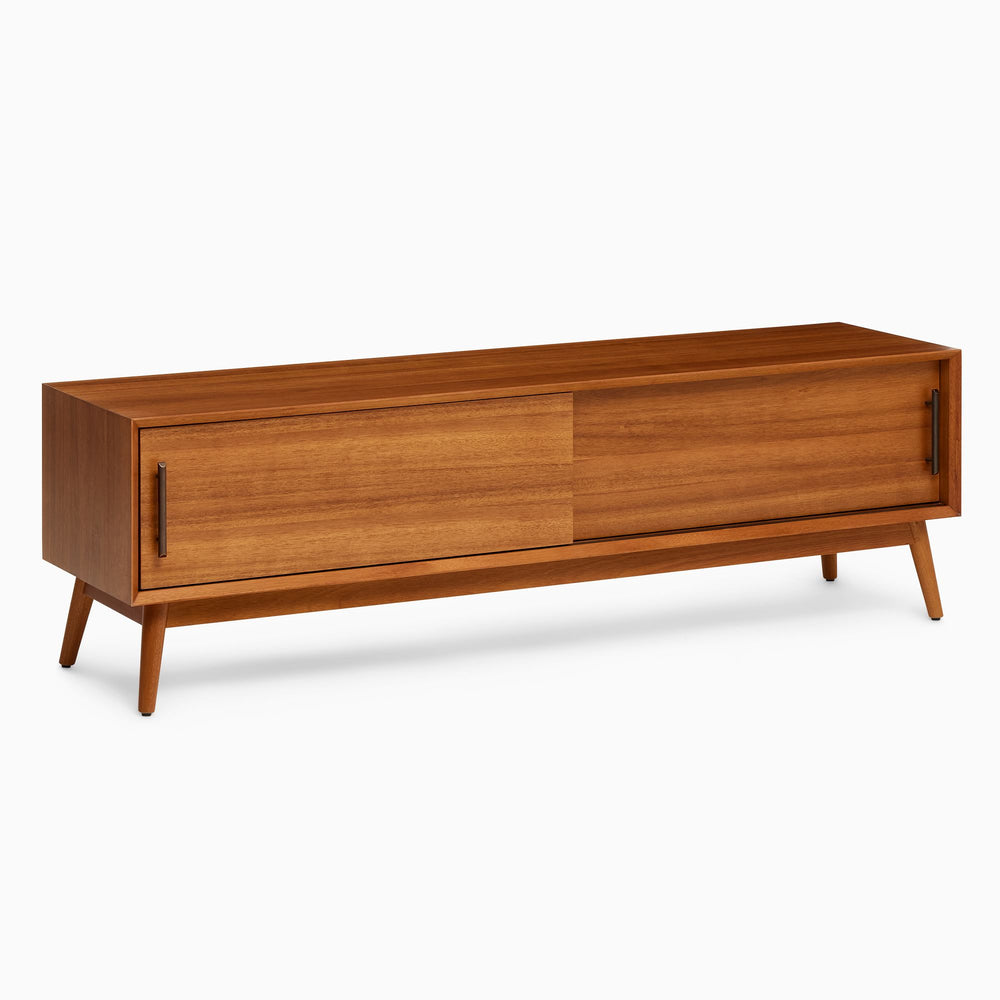 Mid - Century Storage Bench (42"–62") - From Where - 